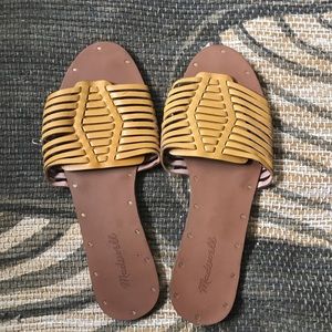 Madewell Willa Huarache slide sandals